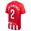 Maglia ufficiale Atlético Madrid J.M. Gimenez 2 Casa 2023-24 per Uomo